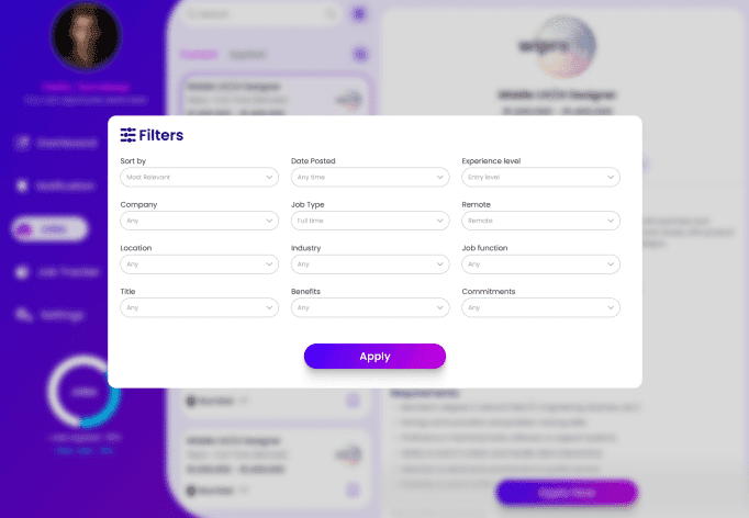 AI-Powered Job Application Automation Platform — app screen 3